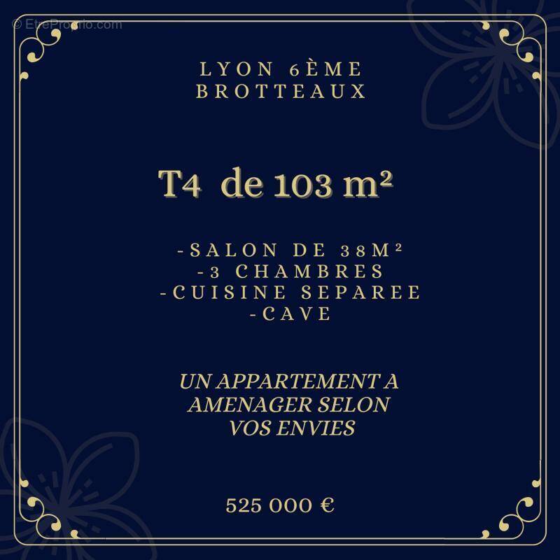 Appartement à LYON-6E
