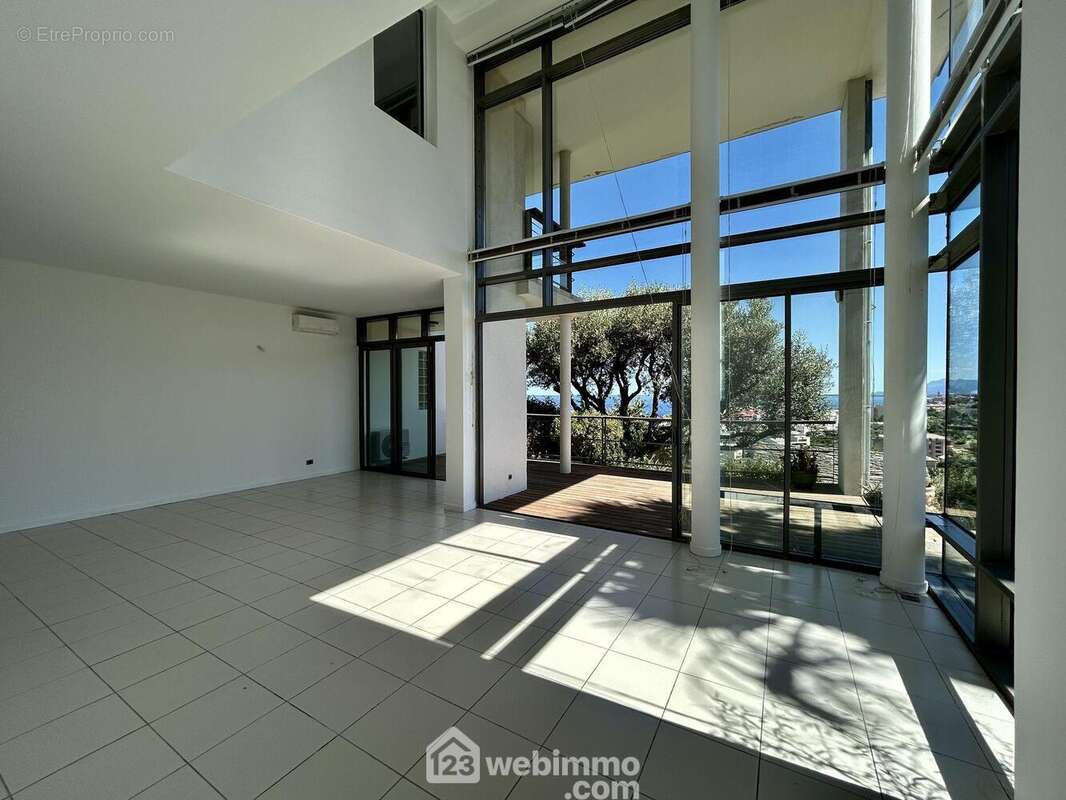 Un plafond cathédrale - Appartement à SAN-MARTINO-DI-LOTA