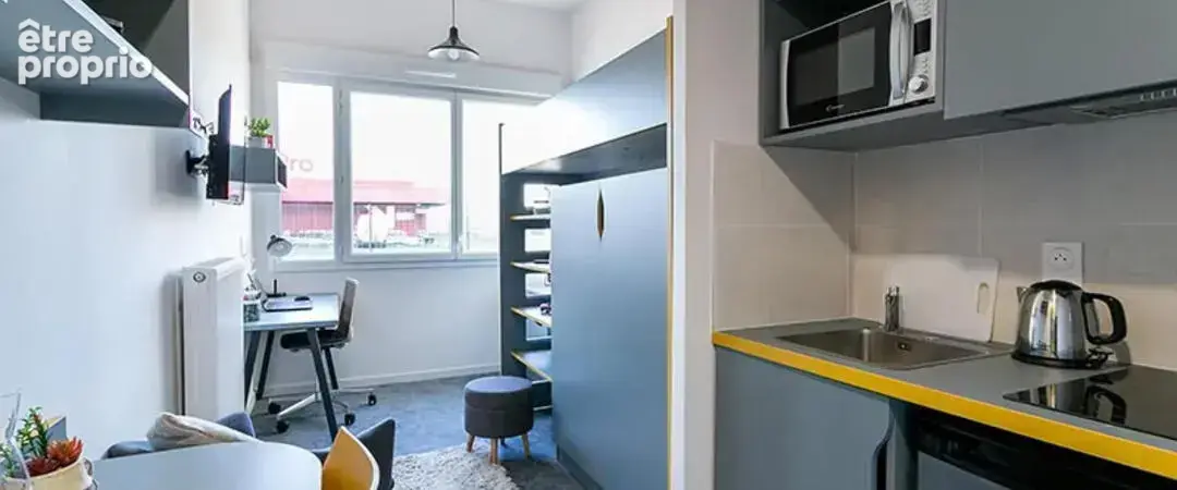 Studio quasi neuf, meublé et loué en résidence Etudiante gérée - photo 5