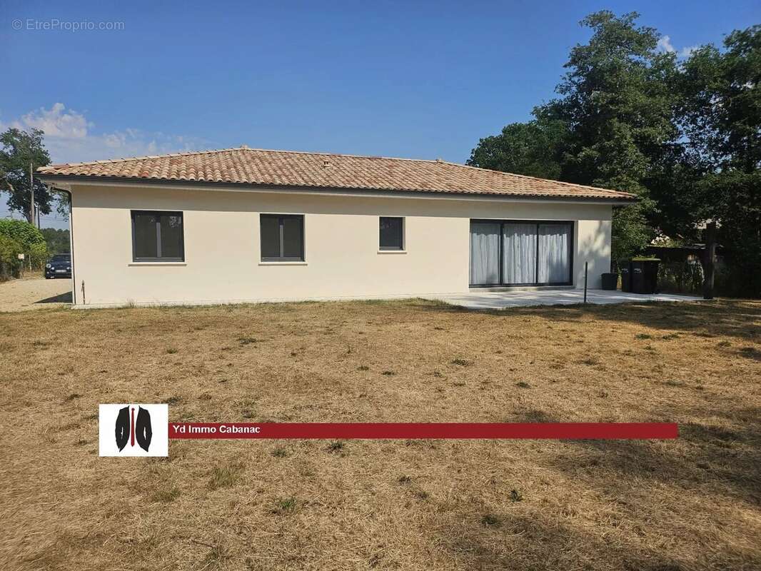 Maison contemporaine neuve de 118 m² sur un terrain de 1 281 m² – Villandraut - photo 2