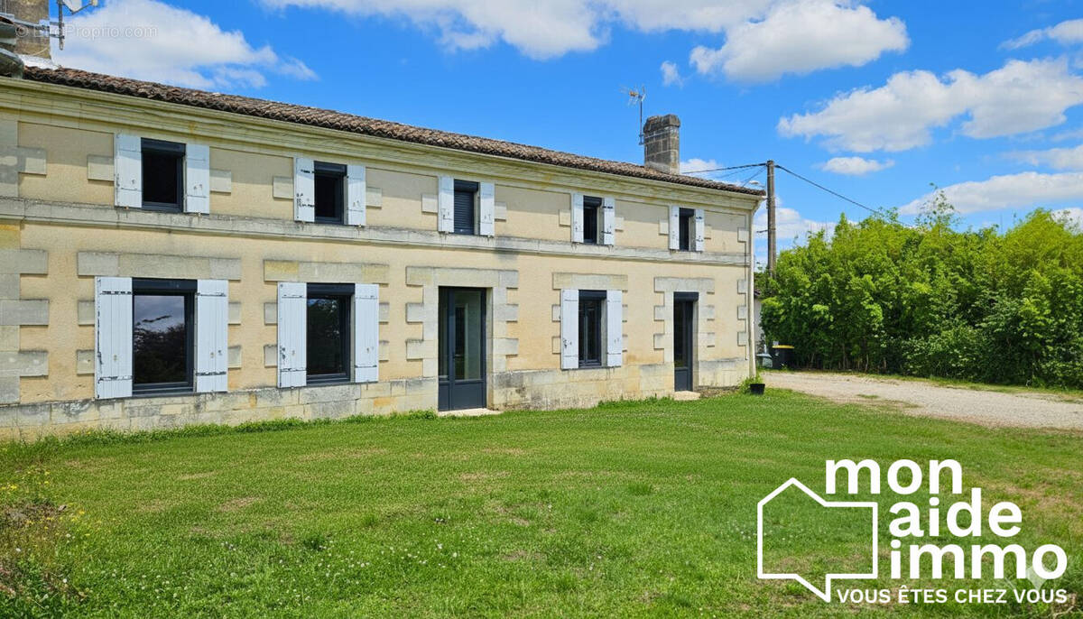Maison à SAINT-QUENTIN-DE-BARON
