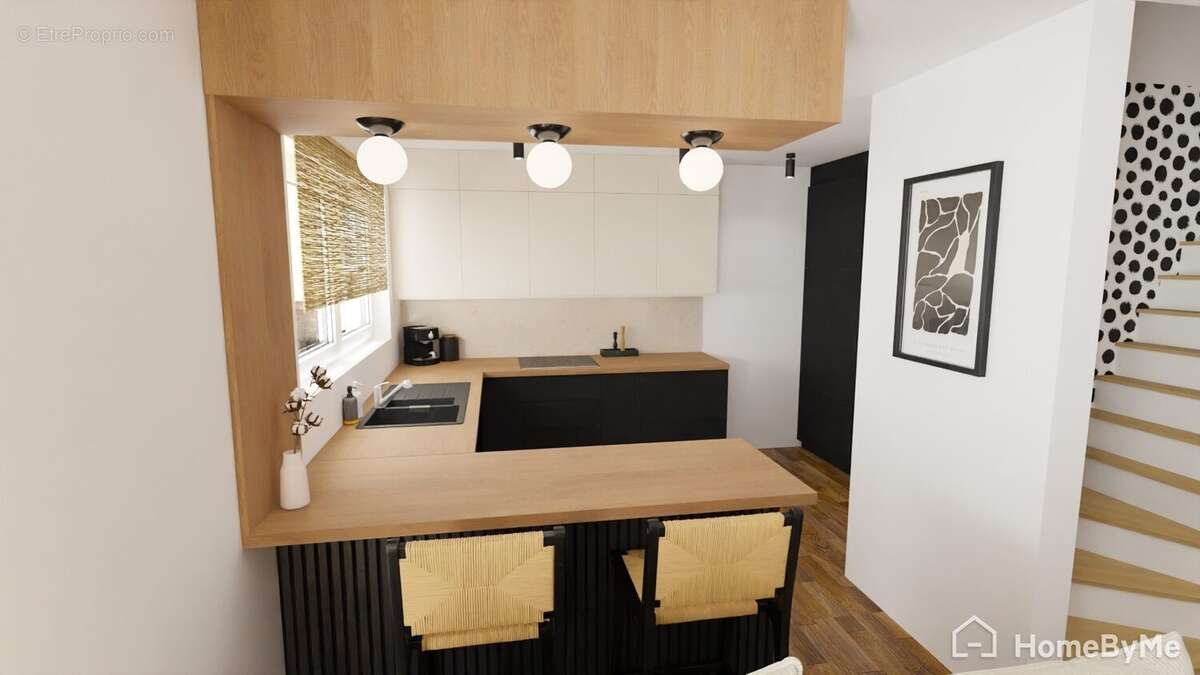 simulation aménagement - Maison à BREST