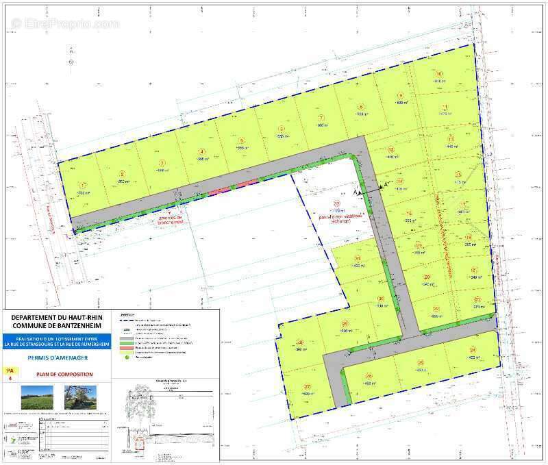 Terrain à BANTZENHEIM