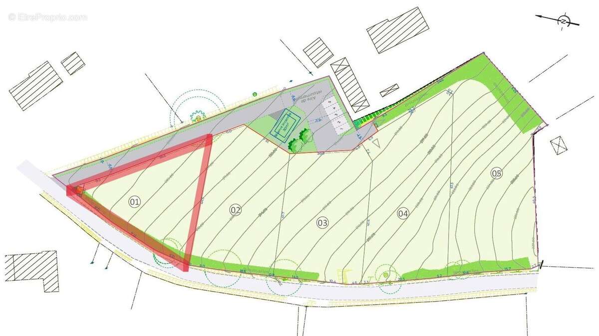 Terrain constructible de 1015m² - photo 3