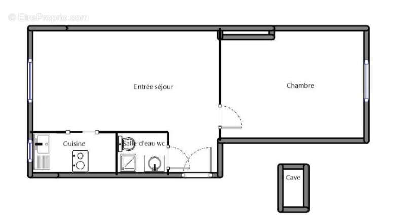 Appartement à LEVALLOIS-PERRET