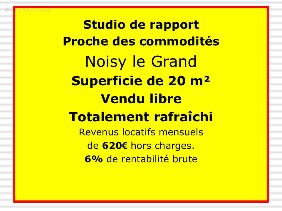 Appartement à NOISY-LE-GRAND