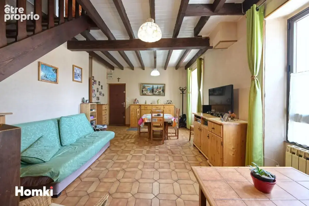 Maison de villesur 3 niveaux composée d’un T2 et d’un duplex T5 + cour, jardin, garage double avec fort potentiel – Échirolles s - photo 5