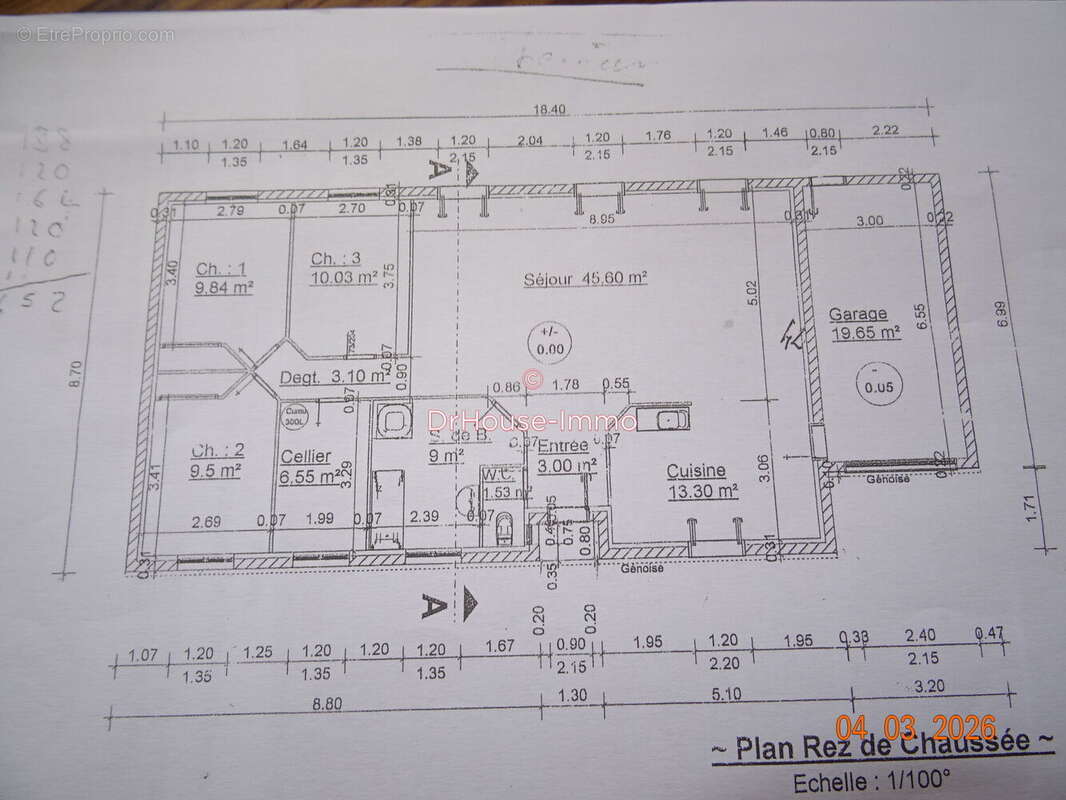 Maison à SAINT-ANDRE-DE-CUBZAC