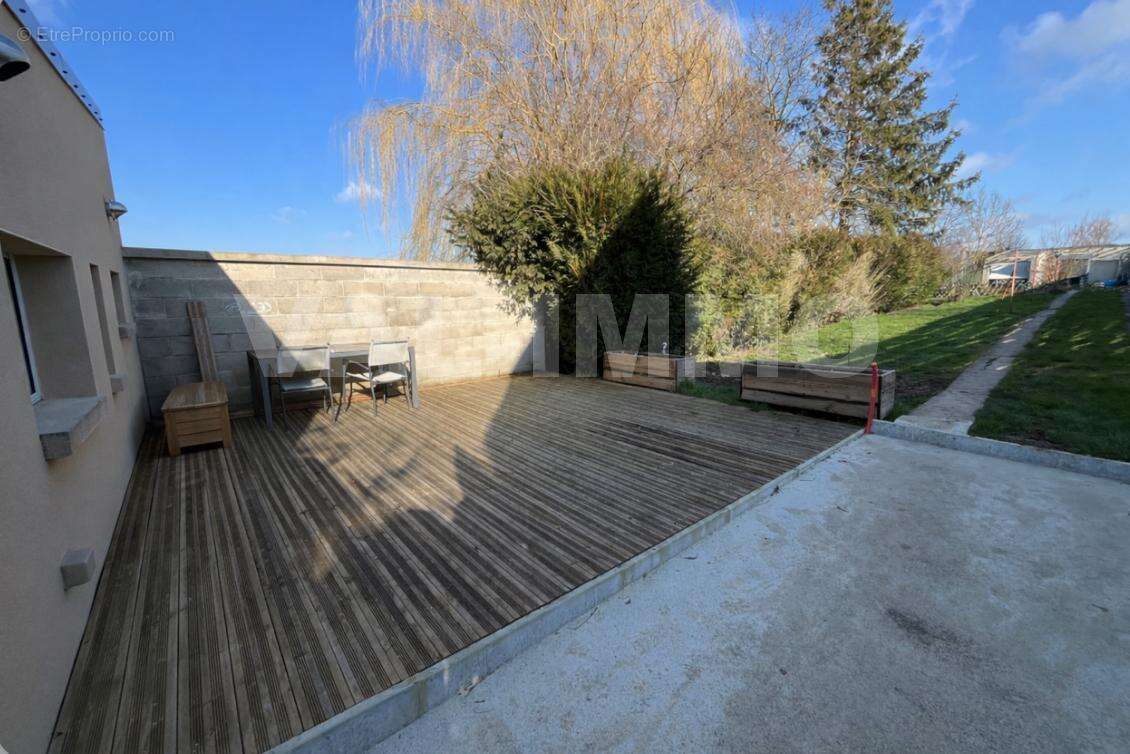 terrasse - Maison à BOURLON