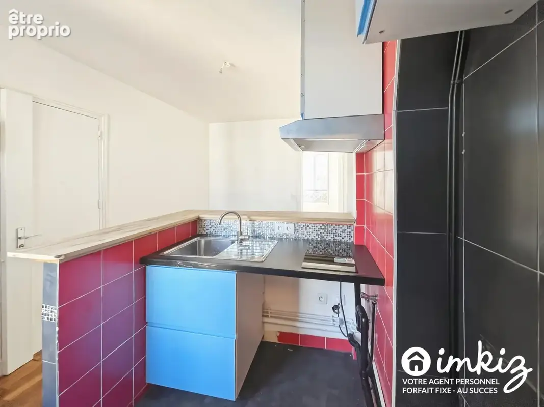 2P refait à neuf – Chambre 14m² – Métro 8 min - photo 7