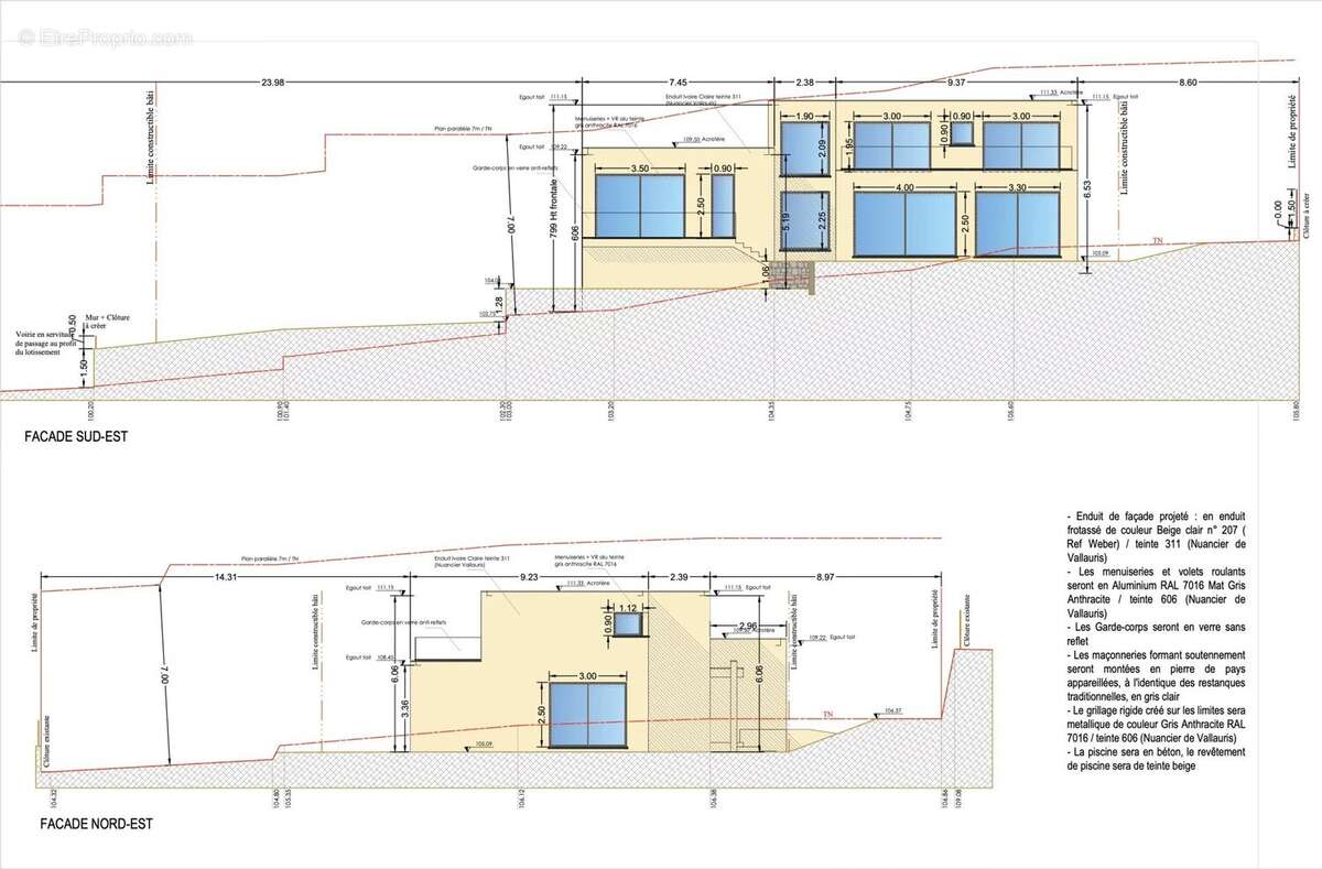 Terrain à VALLAURIS