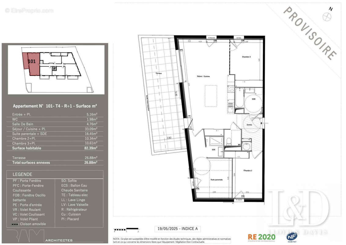 Appartement à CASTRIES