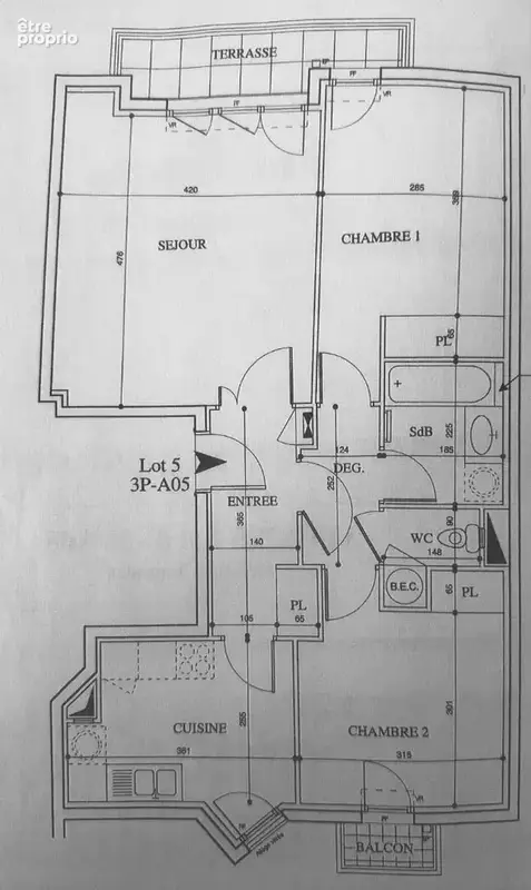 Appartement Suresnes 3 pièce(s) 67 m2 - photo 3