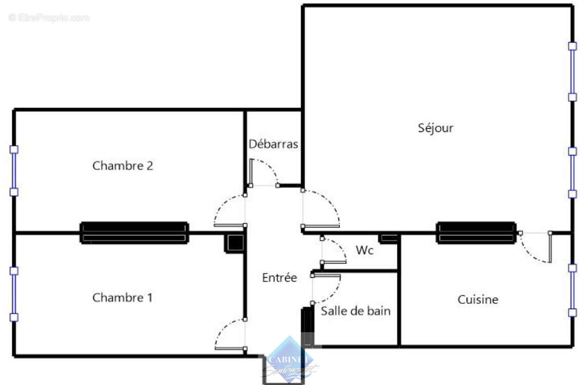 Appartement à ABBEVILLE