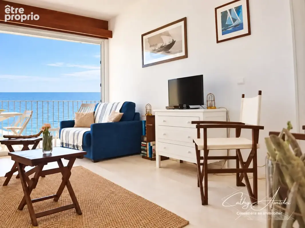 OLMETO - PLAGE (Corse) : Studio en bord de mer avec terrasse, accès direct à la plage - photo 4