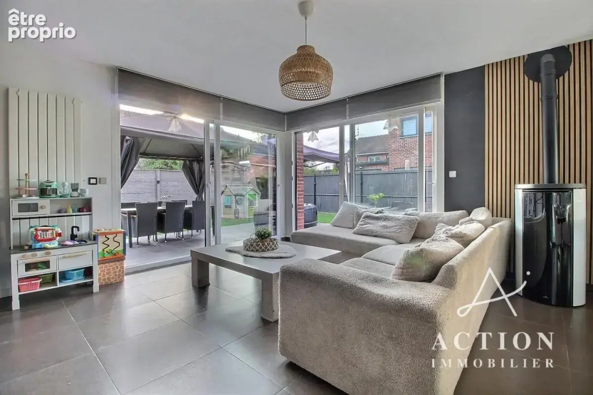 Maison contemporaine de 2015 - 96 m² - 3 chambres - jardin - garage - parking - photo 4