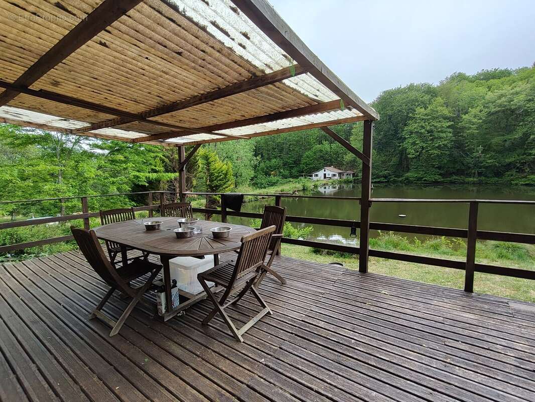 Maisonnette avec 2 étangs - photo 13