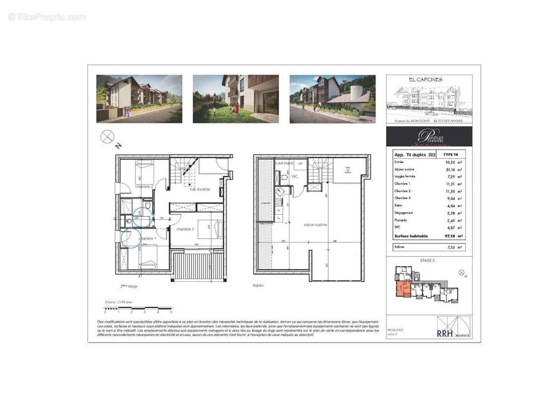 Appartement à LES ANGLES