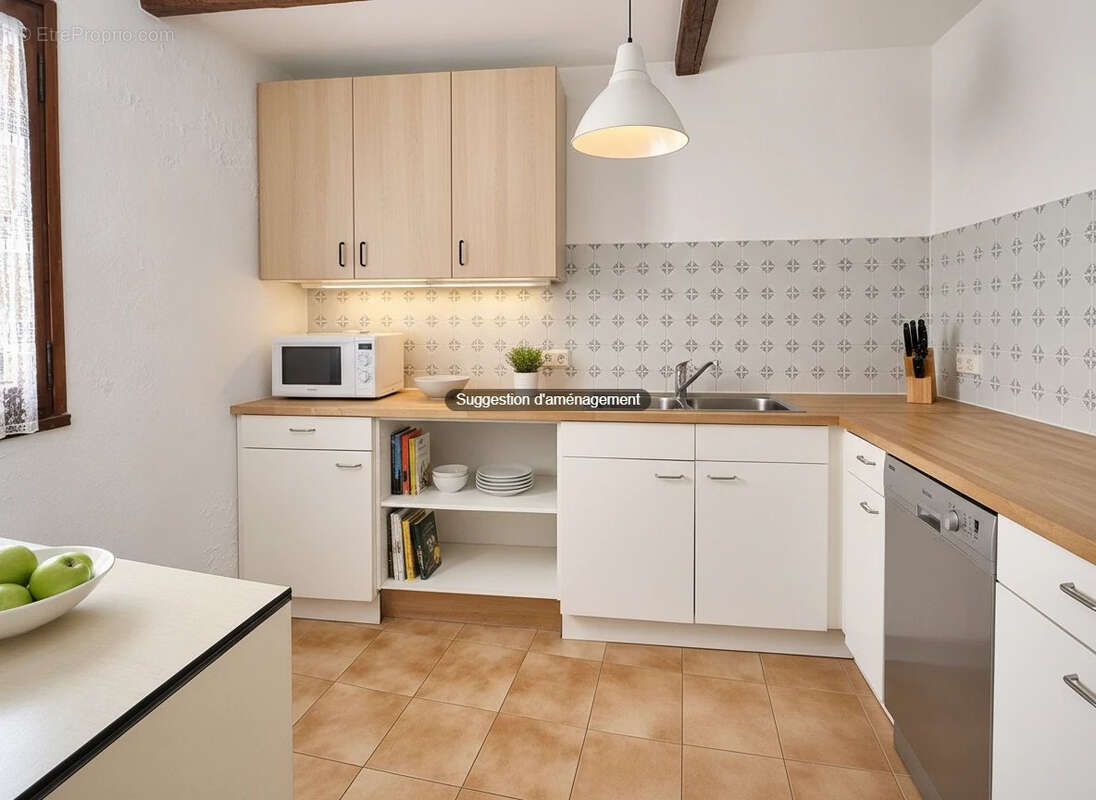 Maison de village en pierre offrant un beau potentiel d'aménagement -  118 m2 environ, de type P5 avec garage - photo 11