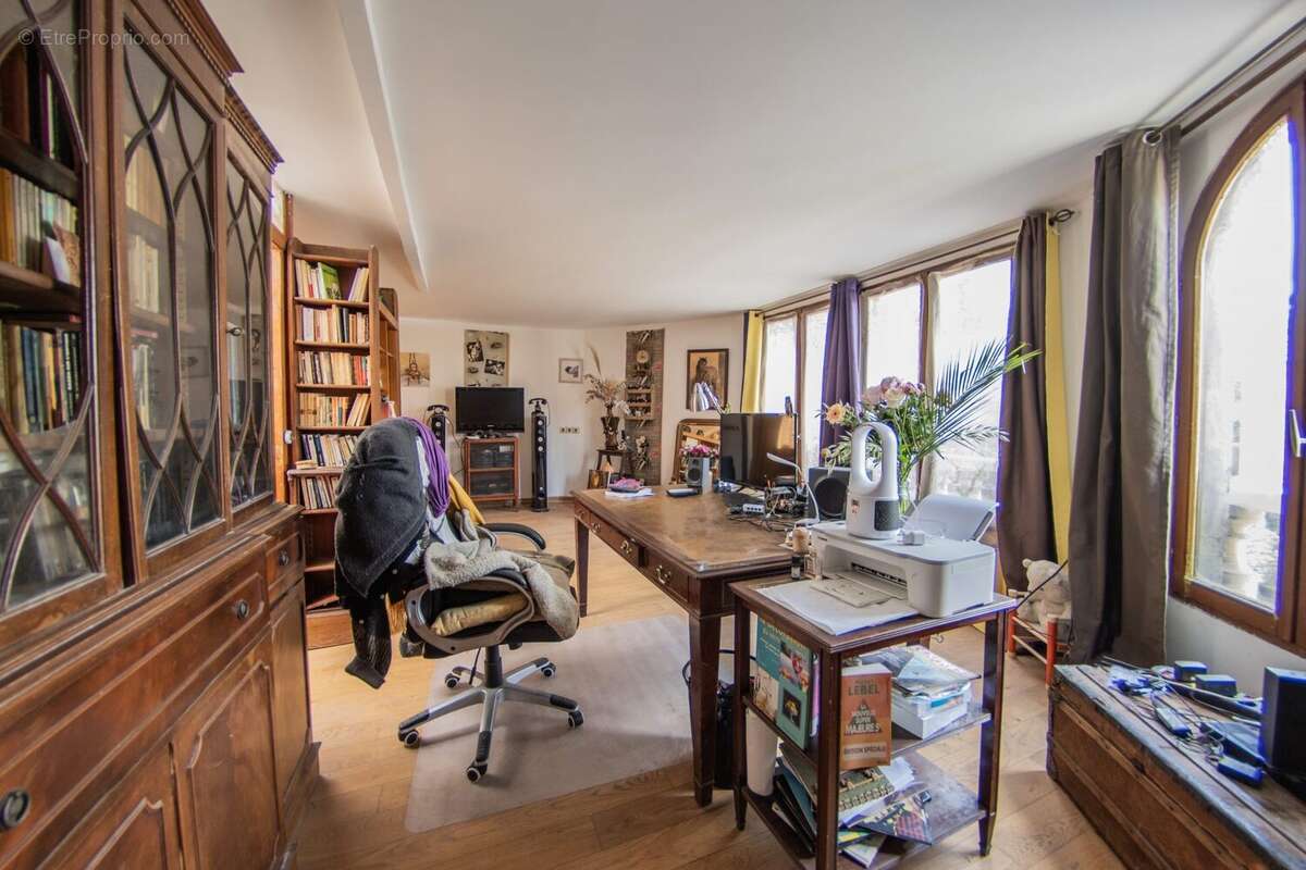 Chambre 2 / Bureau - Maison à SAINT-LEU-LA-FORET