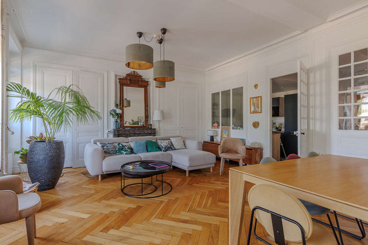 Lyon 7 quai claude bernard - t4 - 112m² - photo 4