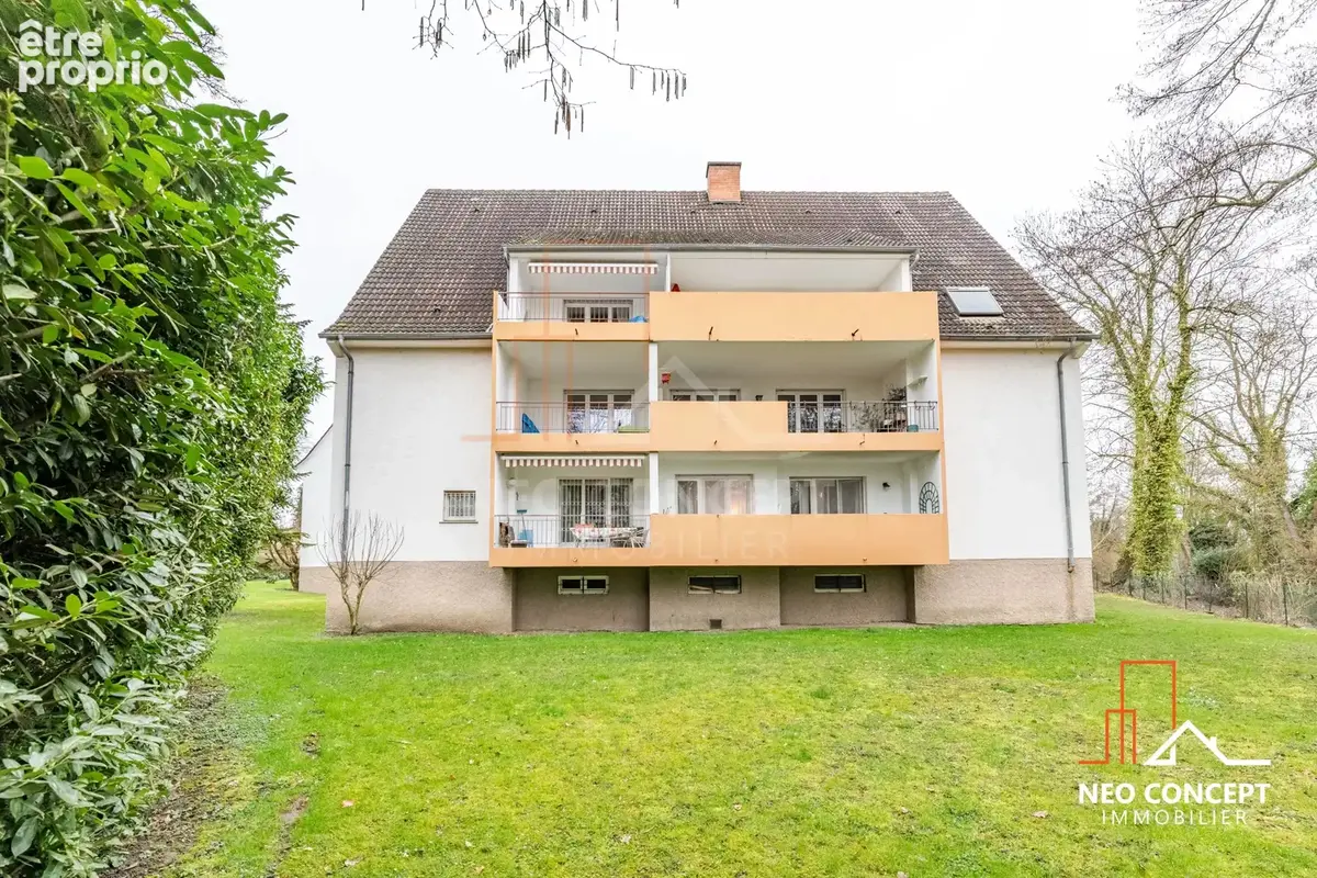 Beau 3 pièces de 69,15 m2 loi carrez avec garage, cave et terrasse sis Rue du Rhin Tortu / STRASBOURG. - photo 19