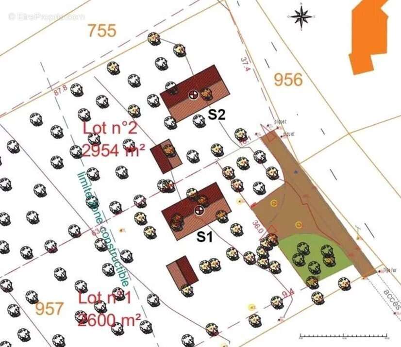 Terrain à SAINT-PAUL-DE-LOUBRESSAC