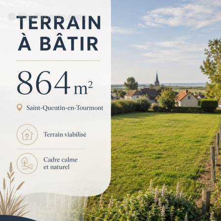 1 - Terrain à SAINT-QUENTIN-EN-TOURMONT