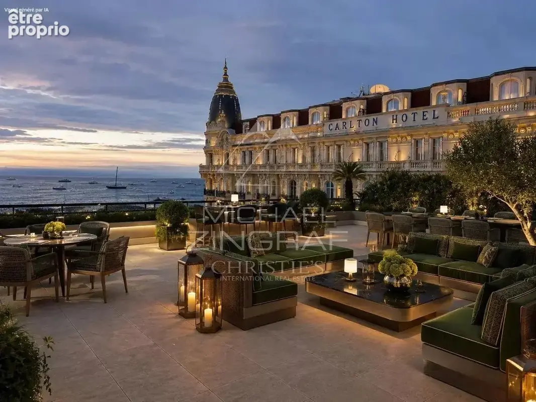EXCLUSIVITE - CANNES Proche Carlton - Appartement d'exception avec spacieuse terrasse  vue mer - photo 1