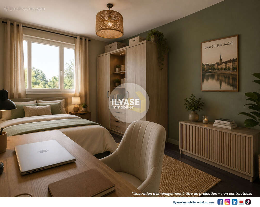 Appartement T4  3 CH  Cave  Parking privatif en sous-sol - photo 17