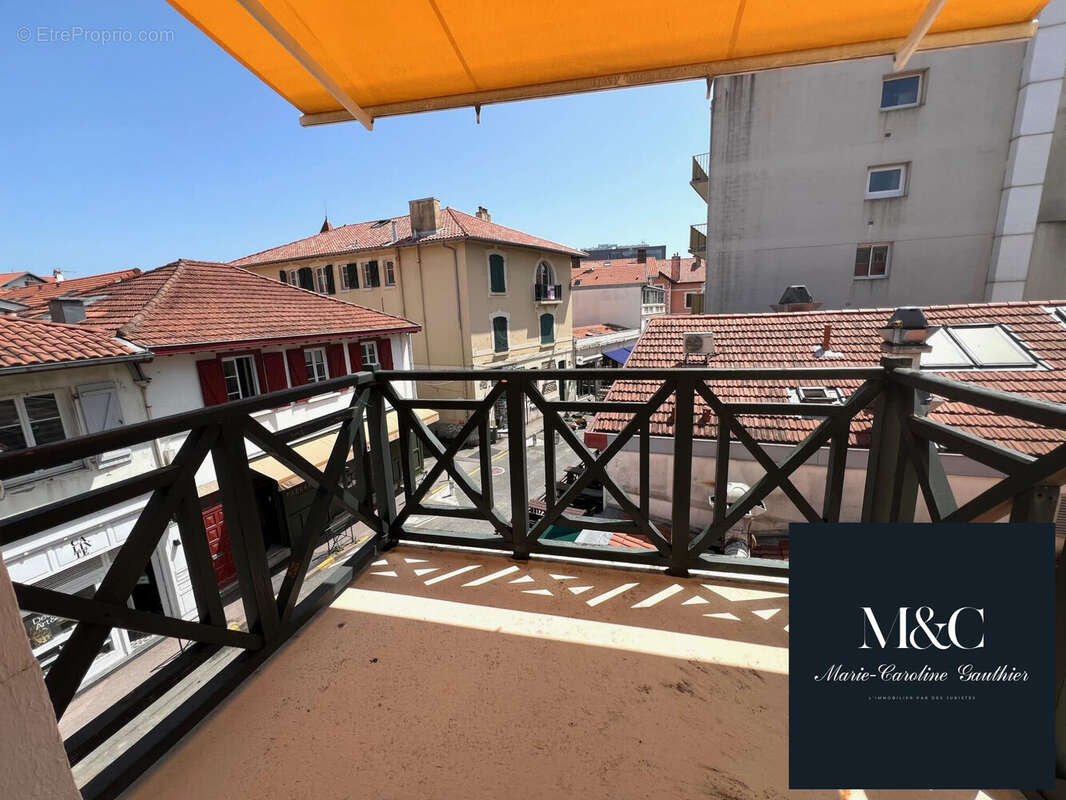 Terrasse orientée sud  - Appartement à BIARRITZ