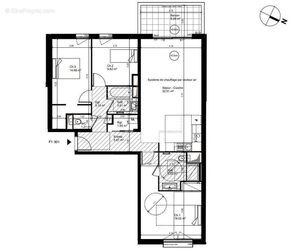 Photo 7 - Appartement à NANTES