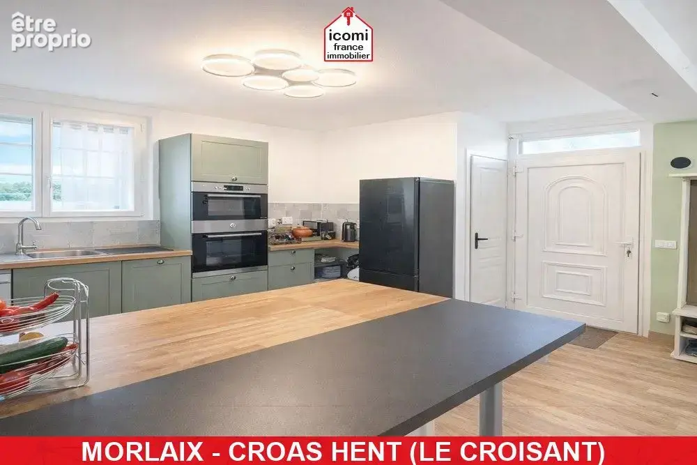 Finistere - morlaix (29600) - a vendre - maison 90m2 habitable - 149 m2 surface utile - 4 chambres - grand garage - sous-sol exp - photo 3