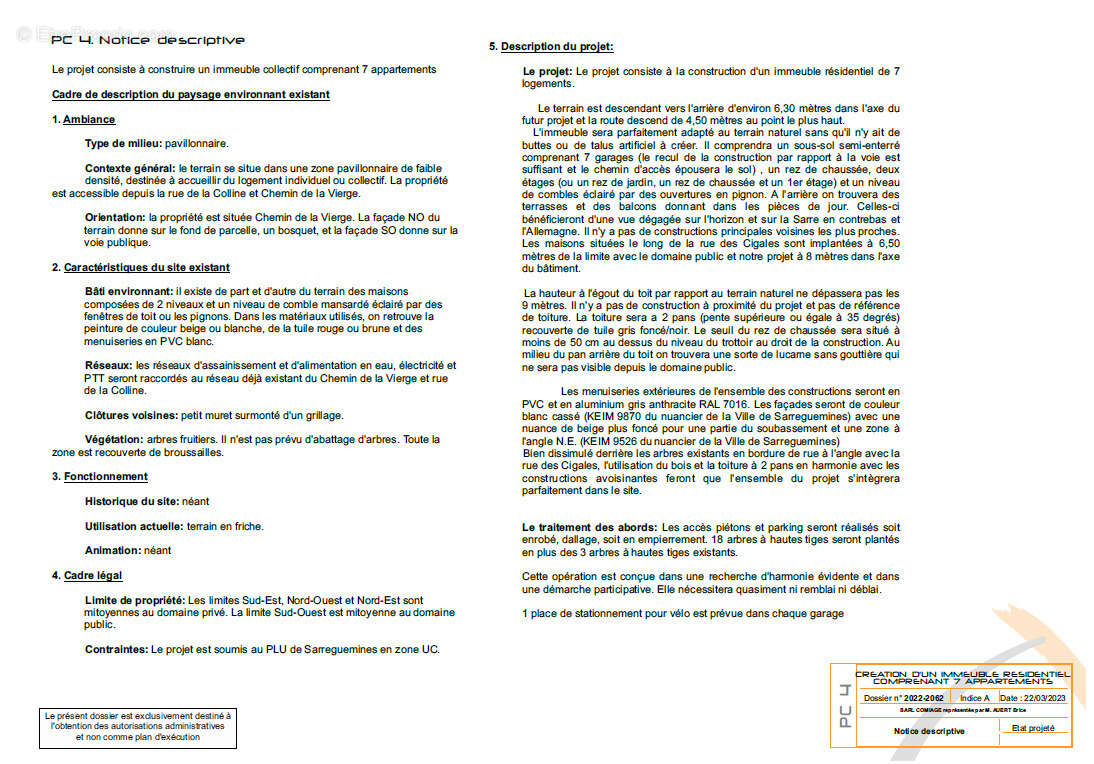 Terrain à SARREGUEMINES