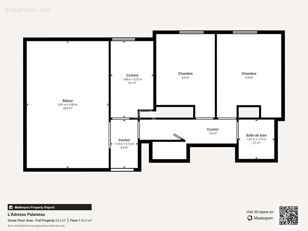 Appartement à MASSY