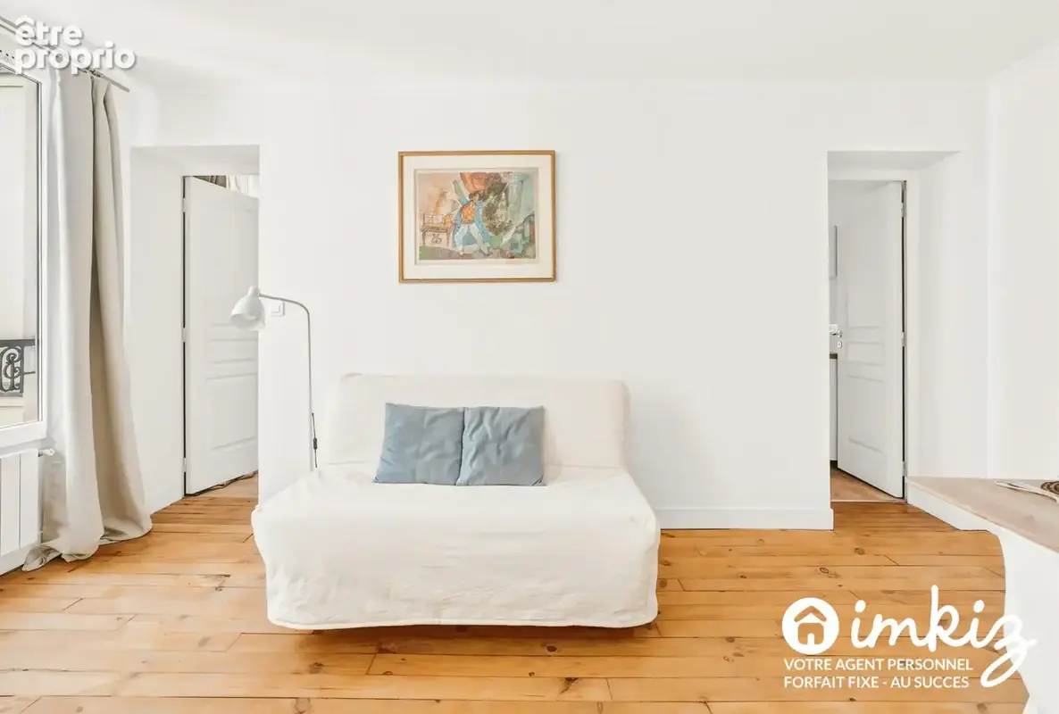 Paris 10ème 3 pièces 58 m² calme sur cour à neuf - photo 3