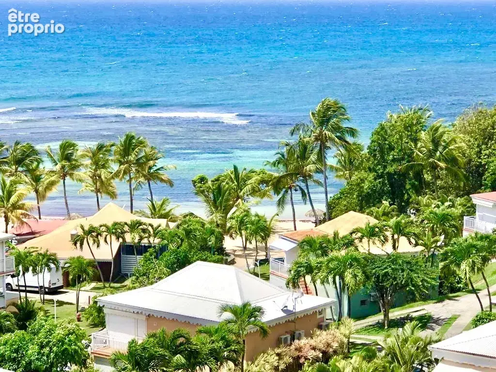 Anse des rochers : t2 etage de 29,15 m2 meuble acces plage et piscine - photo 11