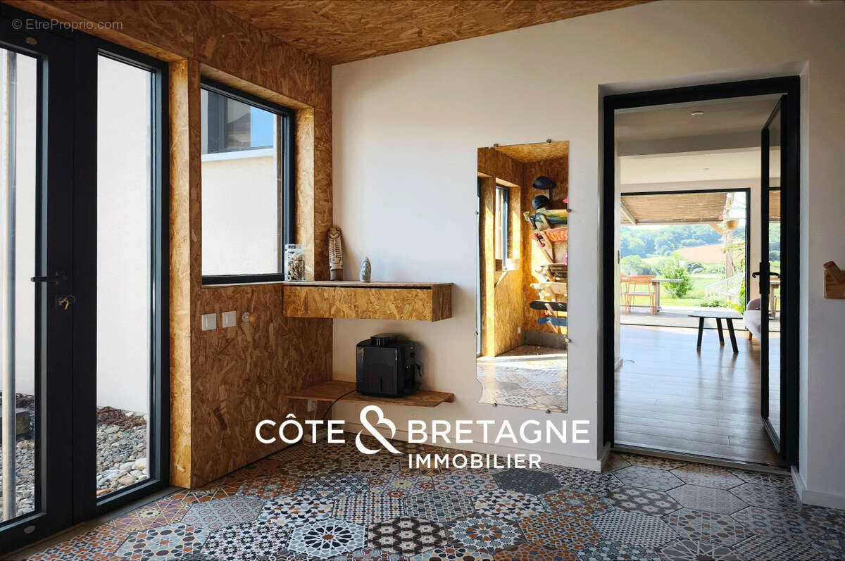 Maison contemporaine vue mer a loguivy-de-la-mer - ploubazlanec  réf : 2026155 - photo 18