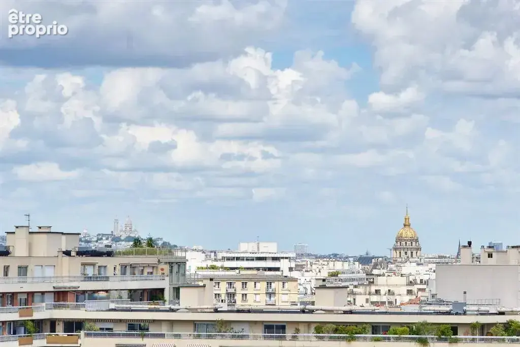 Paris 15 - Lourmel - Appartement 5p - Dernier étage - Vue except - photo 3