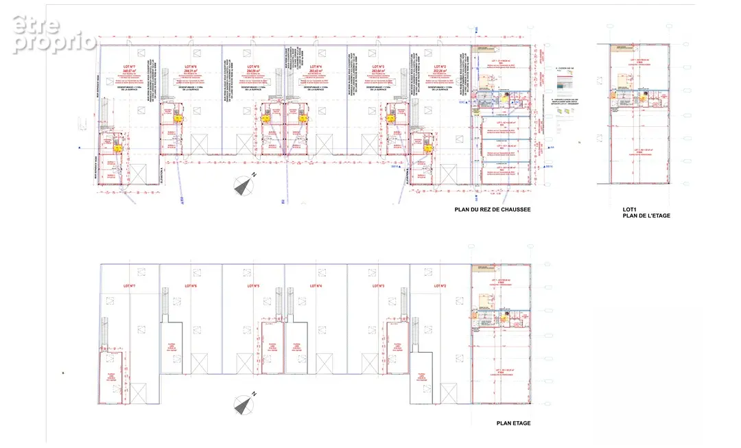 A vendre bureaux neufs de 42 m² à 182 m² environ à paulx - photo 4