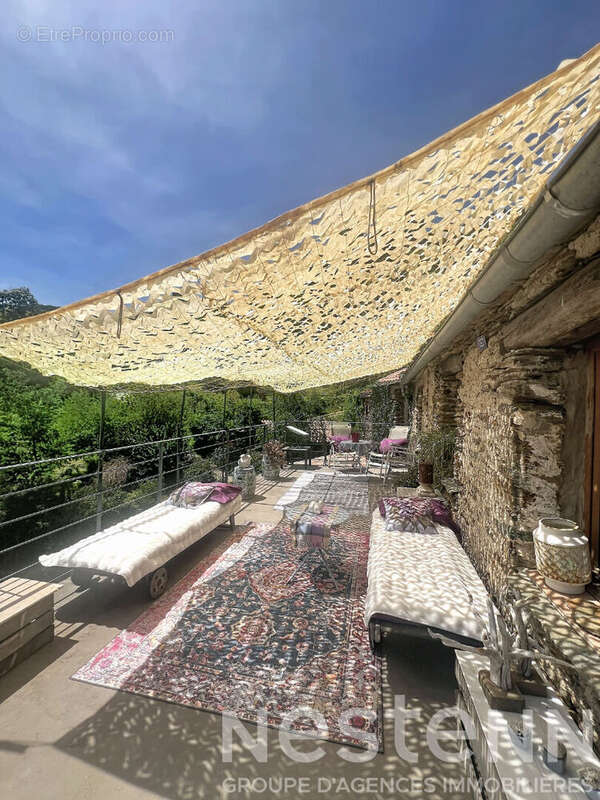 Maison de caractère à Saint-Martin-de-Boubaux ? 150 m², 1,8 ha, dépendance et vue sur les Cévennes - photo 5