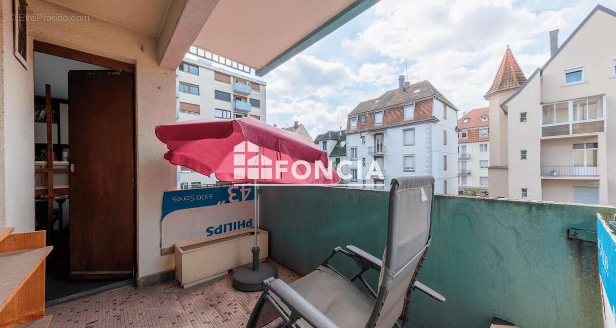 Investisseurs - schiltigheim - 3 pieces 74.5m² - vendu loue - balcon - loggia - cave - photo 4