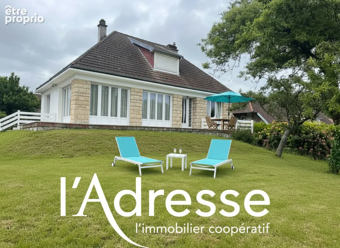 Maison d'architecte   125 m2 centre  fontaine la mallet - photo 2
