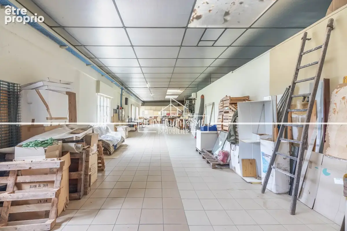 Maison + bâtiment industriel - Grandvillers - terrain 5599m2 constructible - photo 4