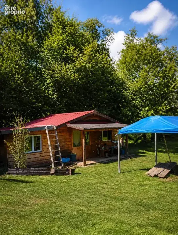 Villers-les-bois – deux chalets en bois – terrain clos - photo 9