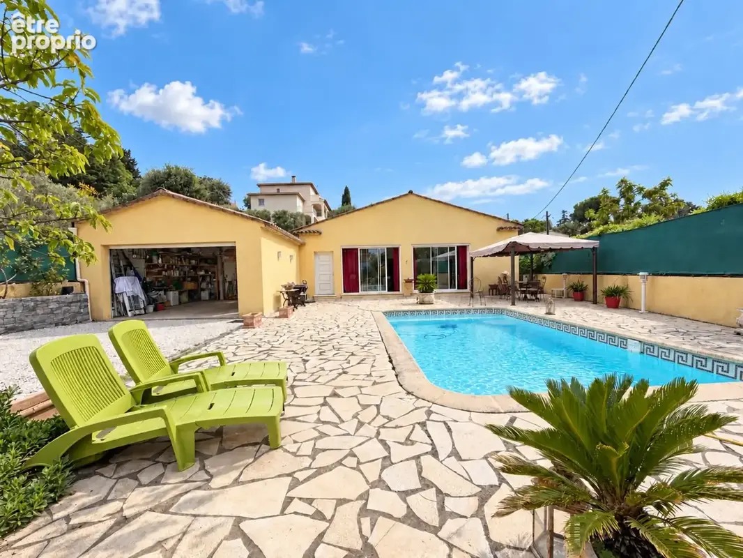 Villa plain-pied 195 m², piscine et garage  PEGOMAS (06) - photo 2