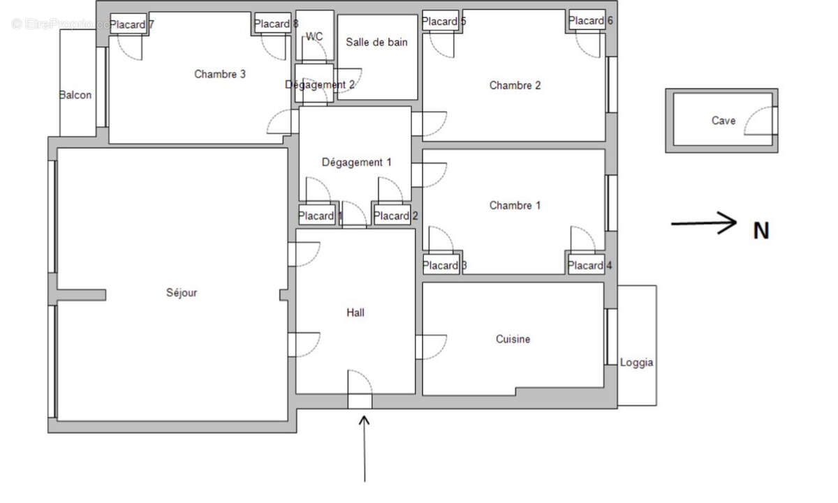 Appartement à SAINT-ETIENNE
