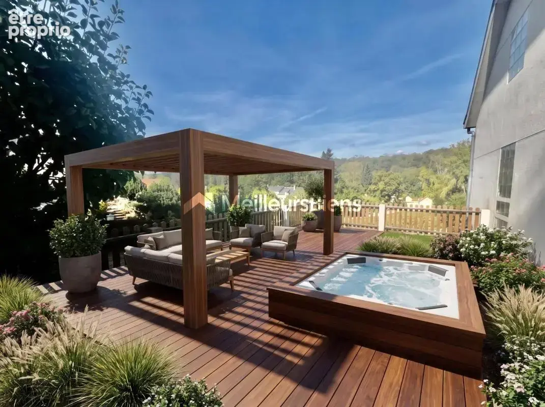 Appartement de standing de 110 m² avec terrasse et jardin - photo 9