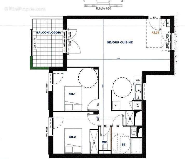 Appartement à PERPIGNAN