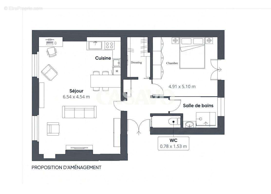 Vente Appartement 3 pièces de 55m² - 75010 Paris - photo 3